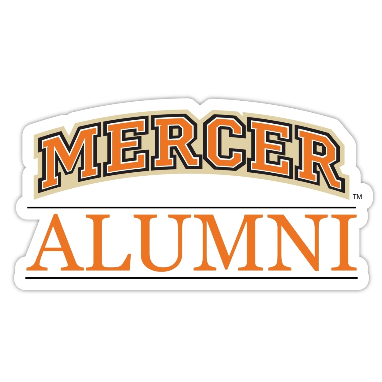 Mercer University Alumni 4 Sticker