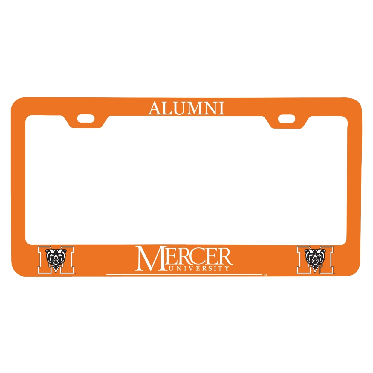Mercer University Alumni License Plate Frame