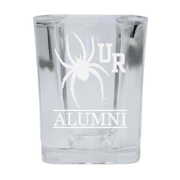 Richmond Spiders Alumni Etched Square Shot Glass