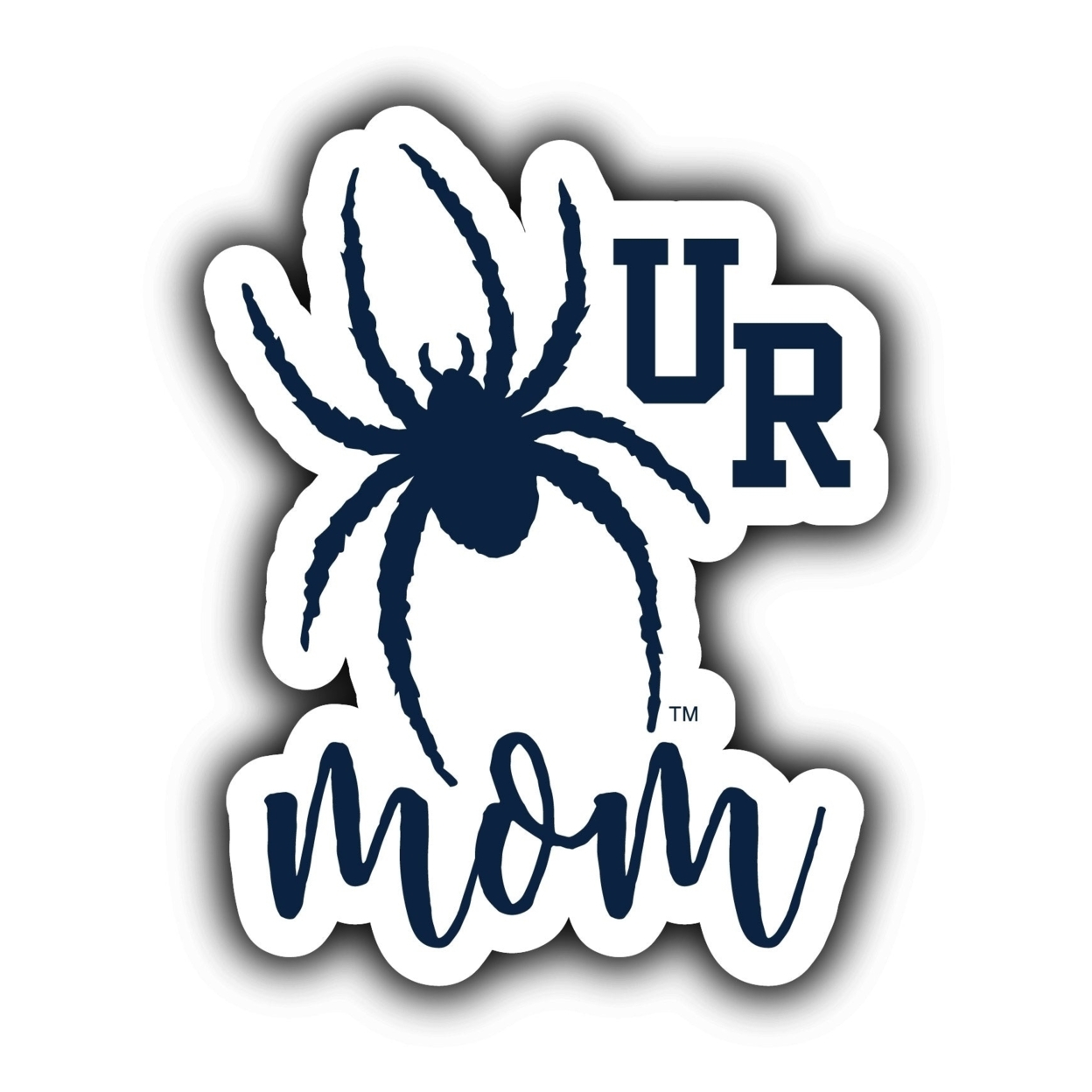 Richmond Spiders Proud Mom 4-Inch Die Cut Decal