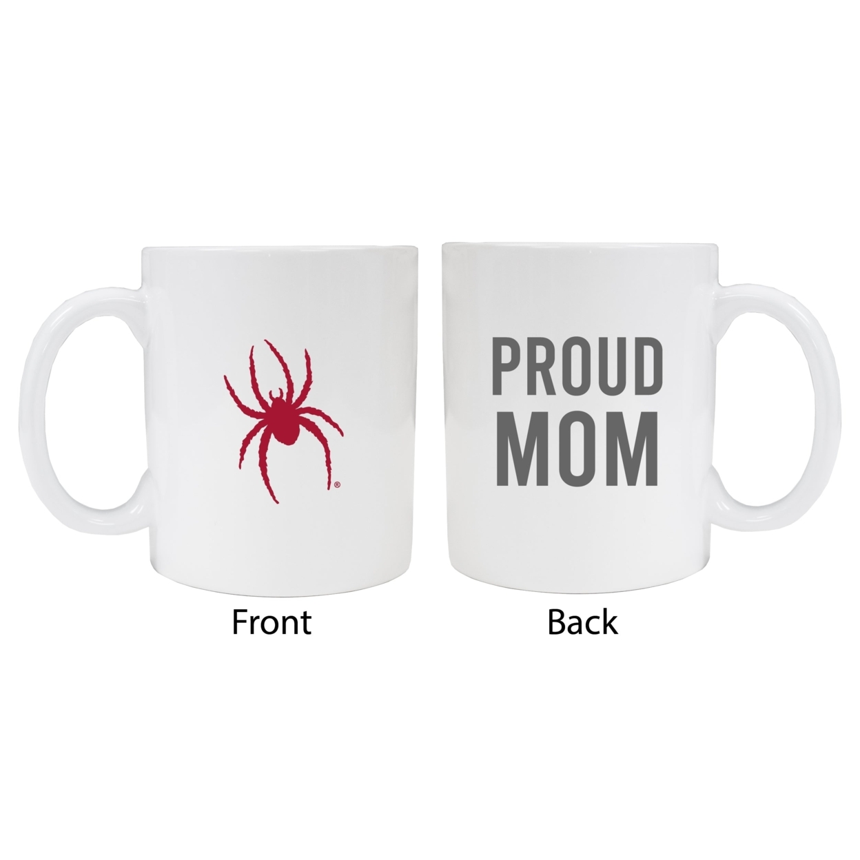 Richmond Spiders Proud Mom Ceramic Coffee Mug - White (2 Pack)