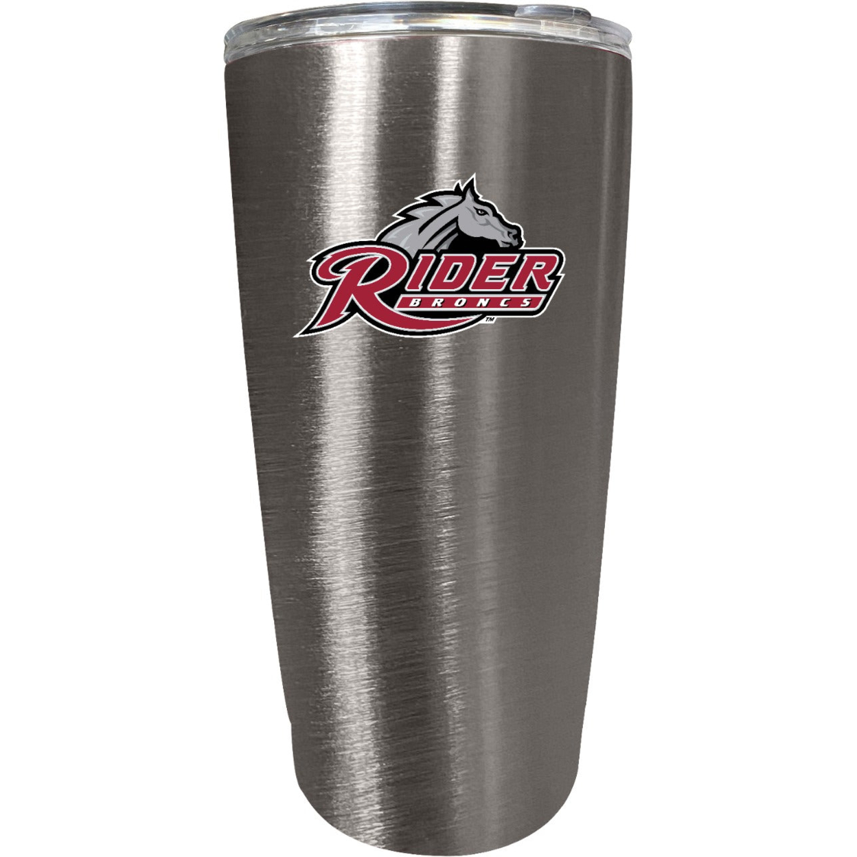 Rider University Broncs 16 Oz Insulated Stainless Steel Tumbler Colorless