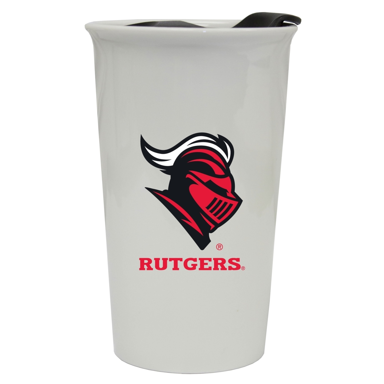 Rutgers Scarlet Knights Double Walled Ceramic Tumbler