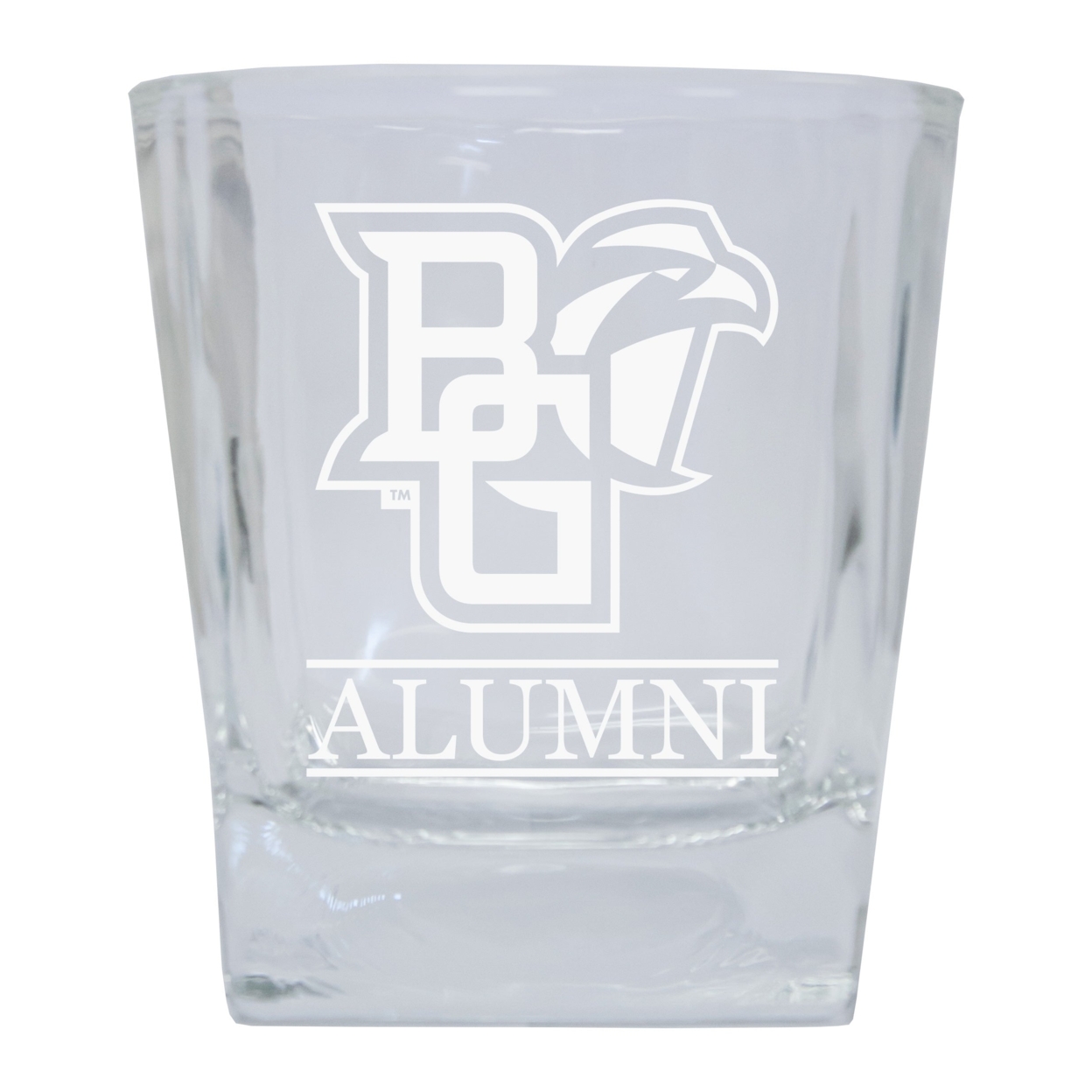 Bowling Green Falcons Etched Alumni 5 Oz Shooter Glass Tumbler 4-Pack