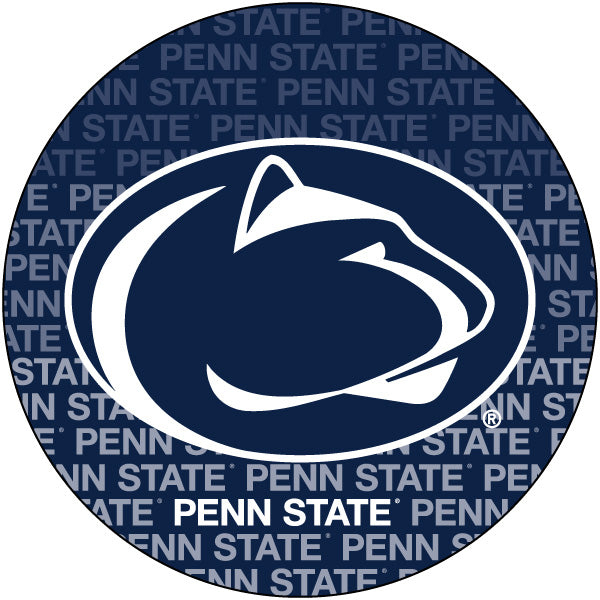 Penn State Nittany Lions 4 Inch Round Word Magnet