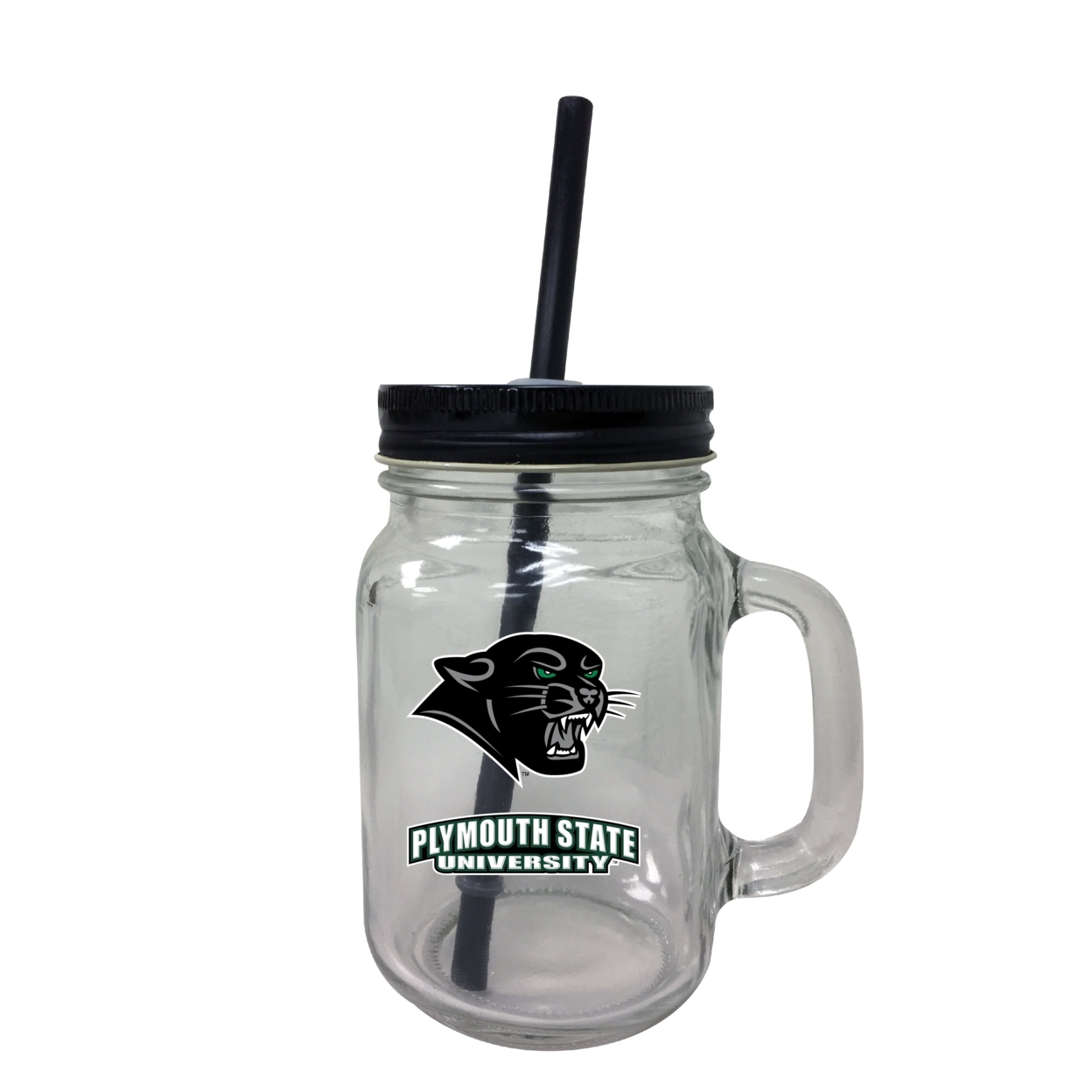 Plymouth State University Mason Jar Glass 2-Pack