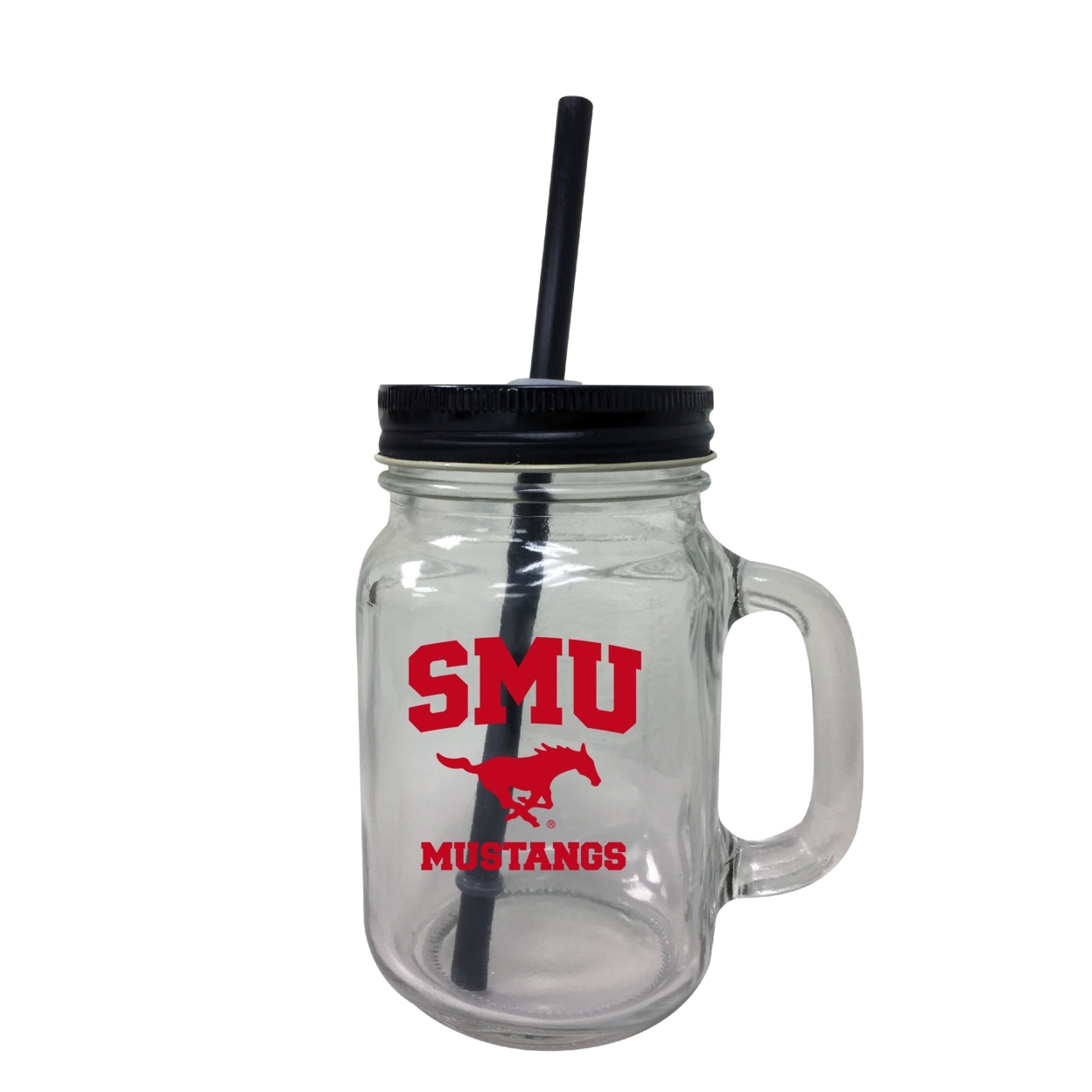 Southern Methodist University Mason Jar Glass 2-Pack
