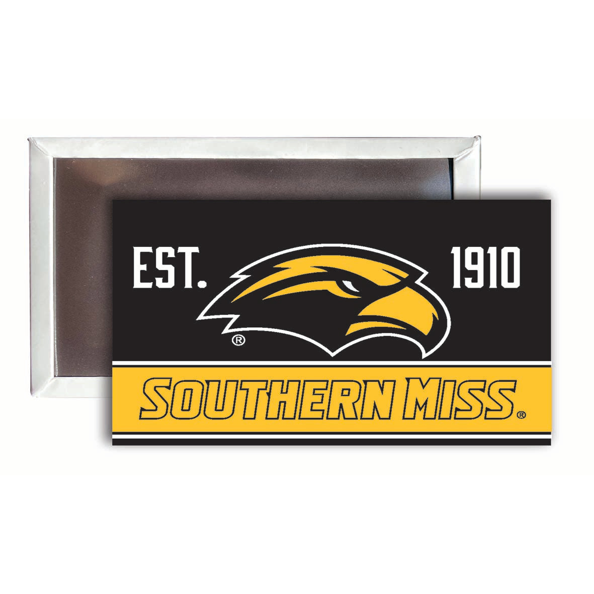 Southern Mississippi Golden Eagles 2x3-Inch Fridge Magnet 4-Pack