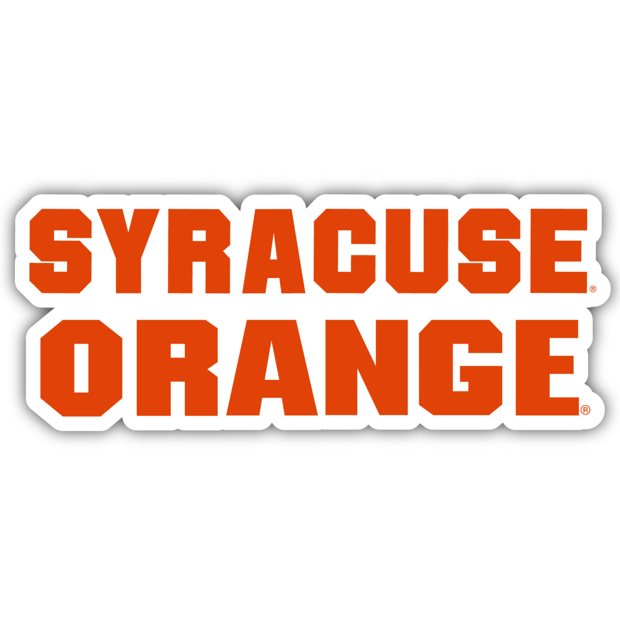 Syracuse Orange 10 Inch Vinyl Decal Sticker
