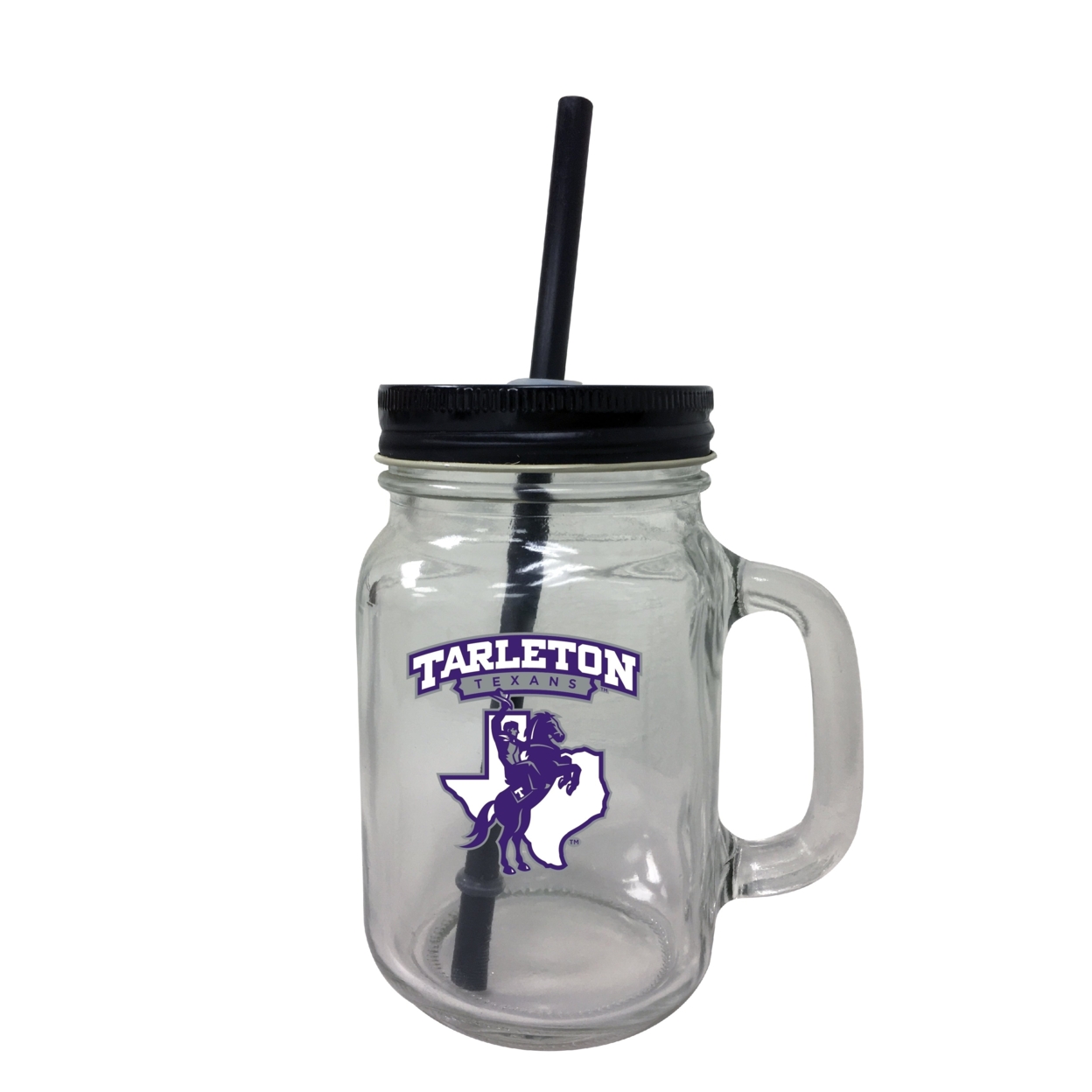 Tarleton State University Mason Jar Glass 2-Pack