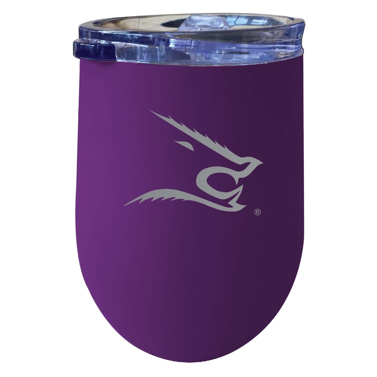Texas A&M Kingsville Javelinas 12 Oz Etched Insulated Wine Stainless Steel Tumbler Purple