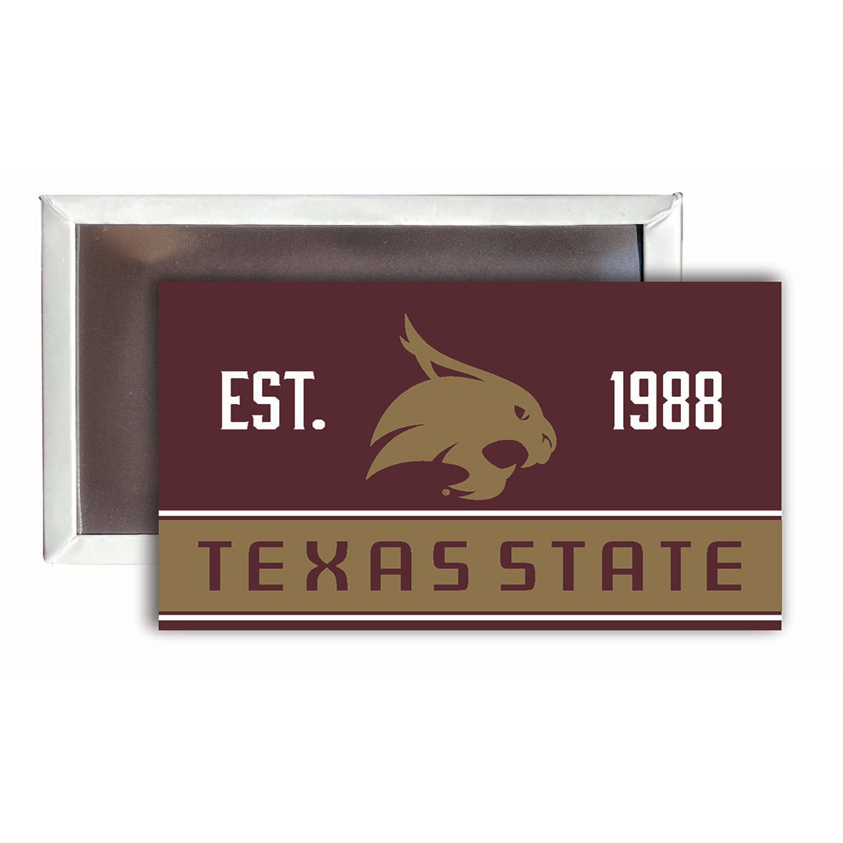 Texas State Bobcats 2x3-Inch Fridge Magnet 4-Pack