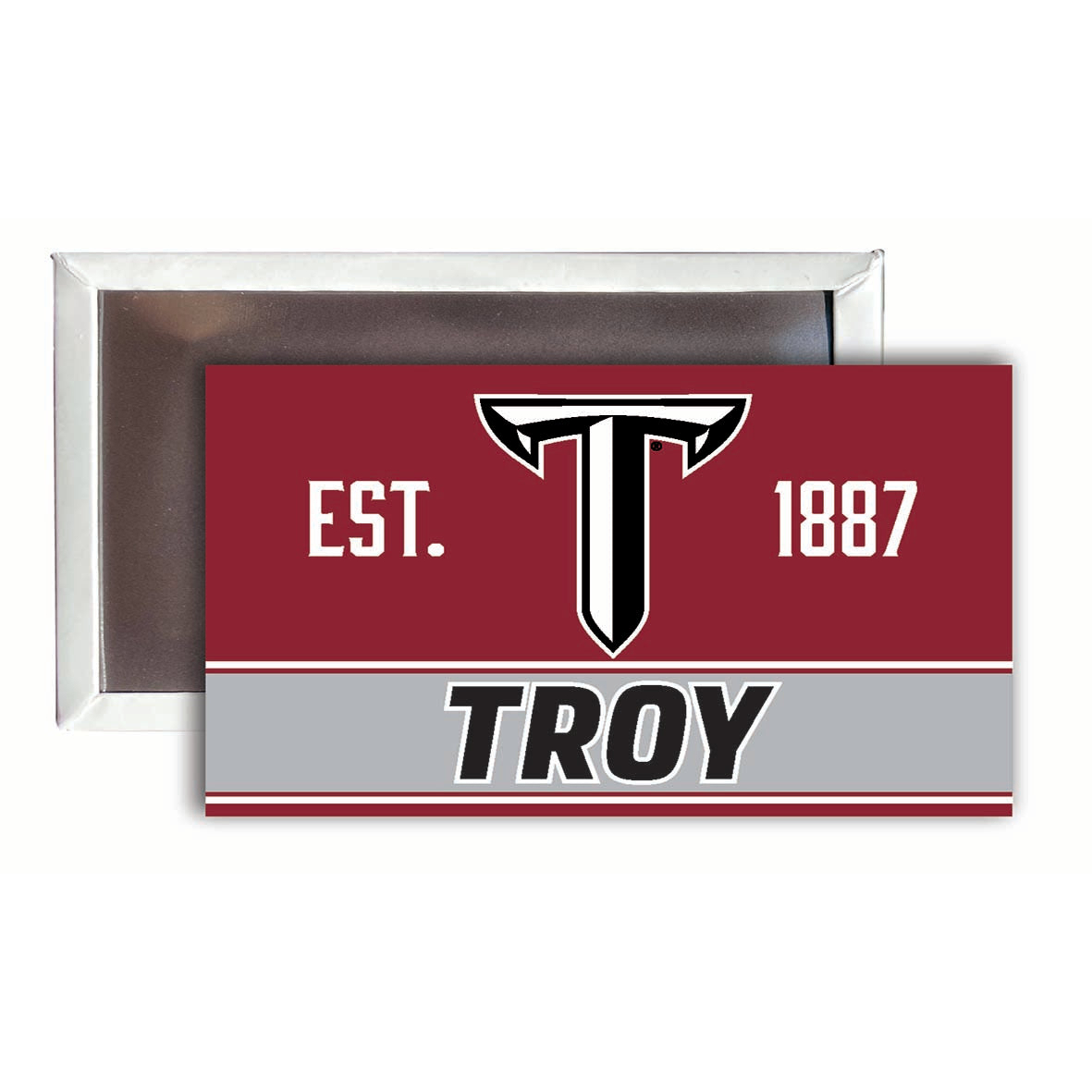 Troy University 2x3-Inch Fridge Magnet 4-Pack