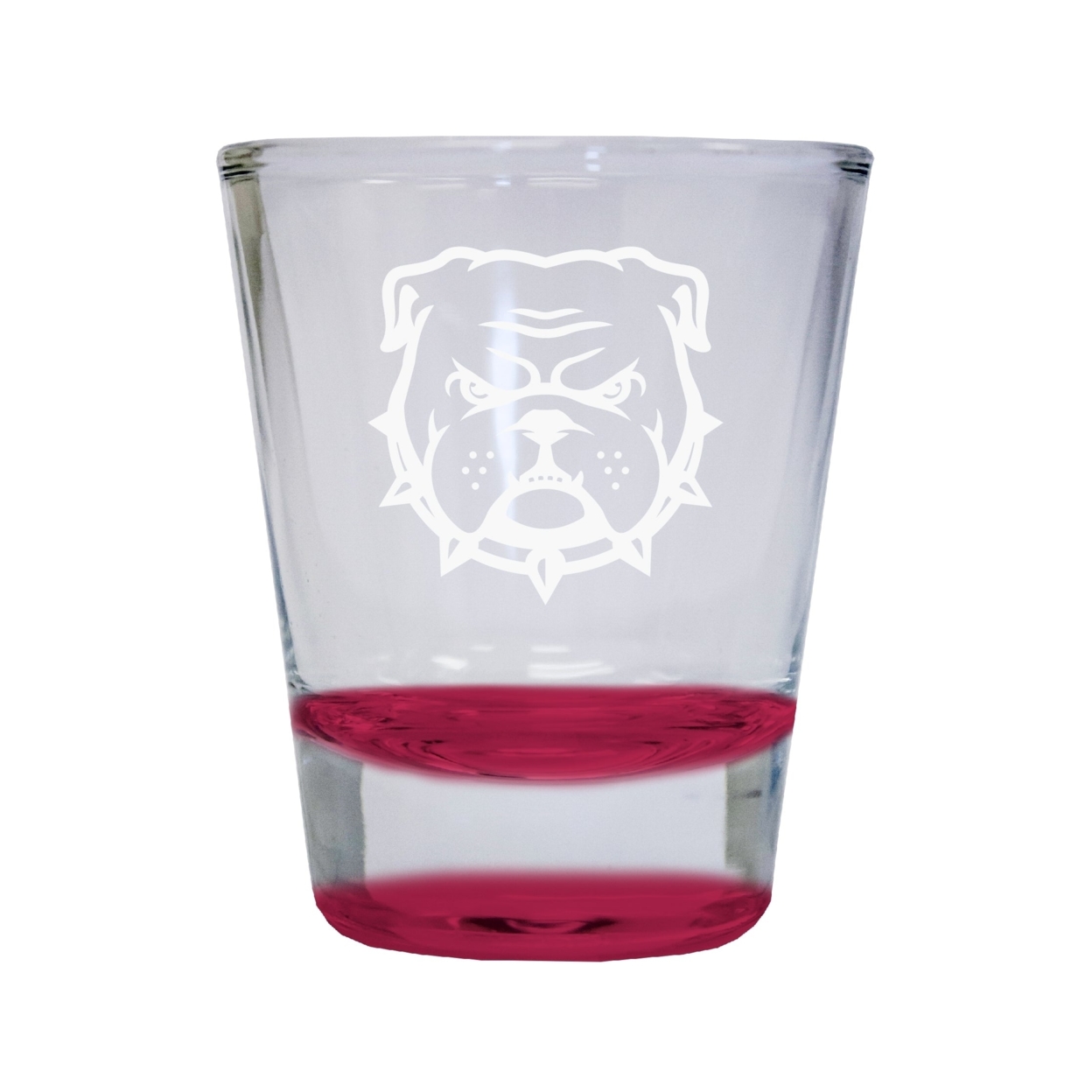 Truman State University Etched Round Shot Glass 2 Oz Red