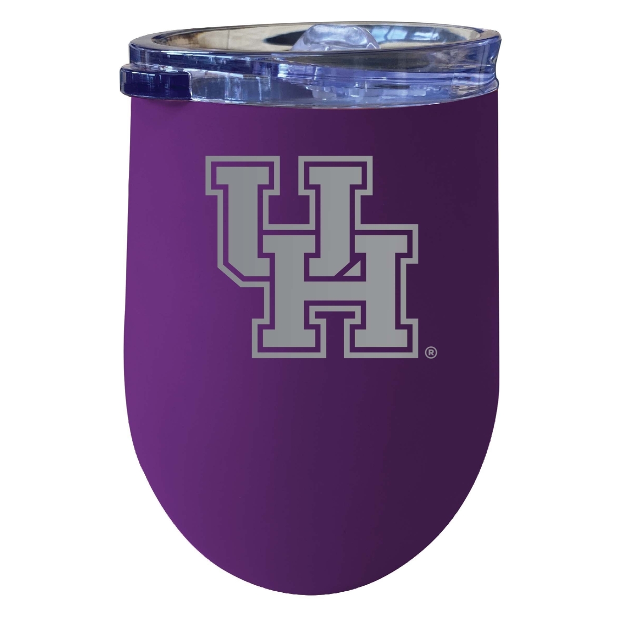 University Of Houston 12 Oz Etched Insulated Wine Stainless Steel Tumbler Purple