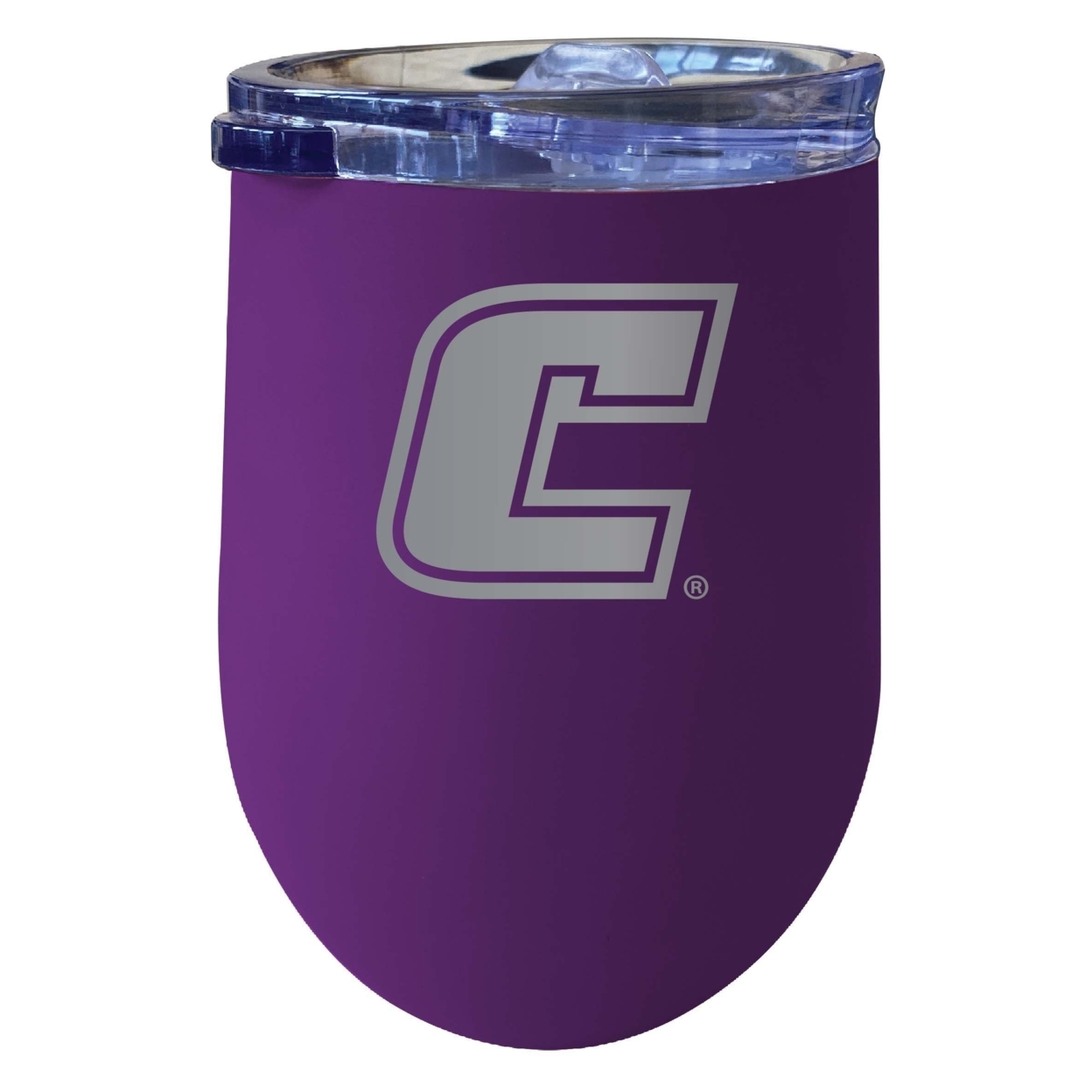 University Of Tennessee At Chattanooga 12 Oz Etched Insulated Wine Stainless Steel Tumbler Purple