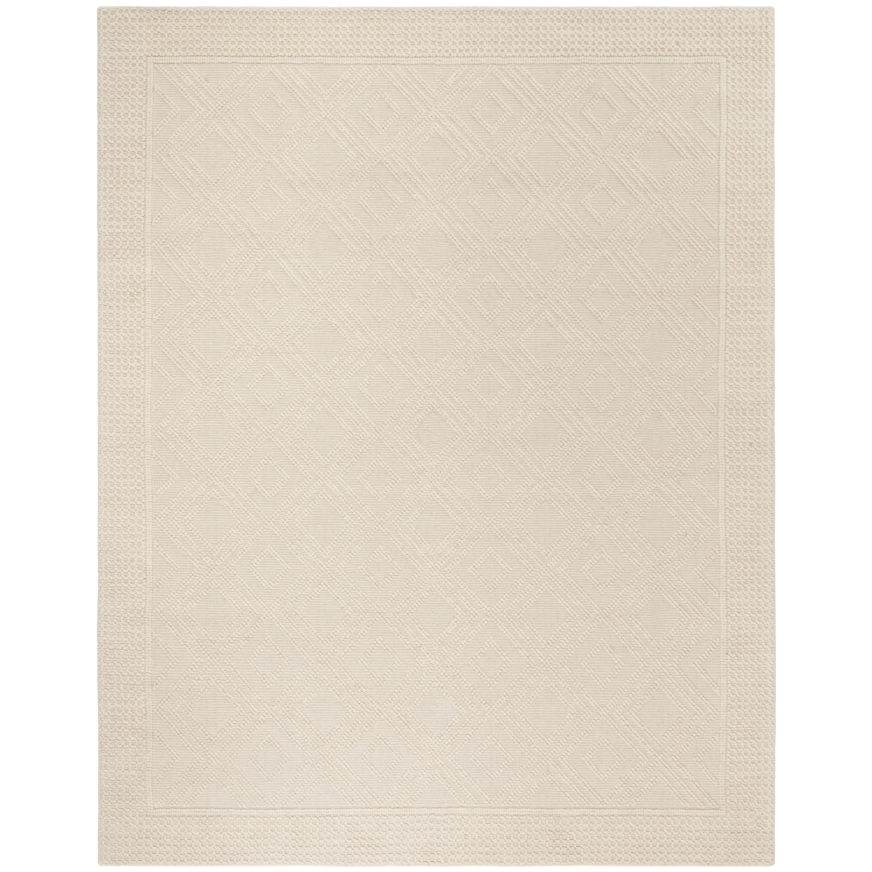 SAFAVIEH Vermont Collection VRM212A Handwoven Ivory Rug - 8 X 10