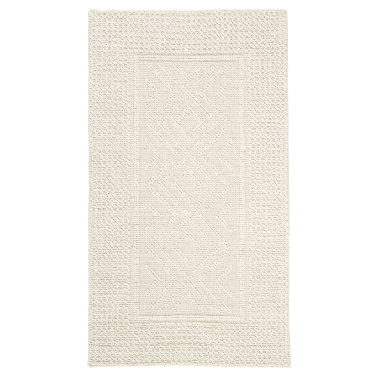 SAFAVIEH Vermont Collection VRM212A Handwoven Ivory Rug - 3 X 5