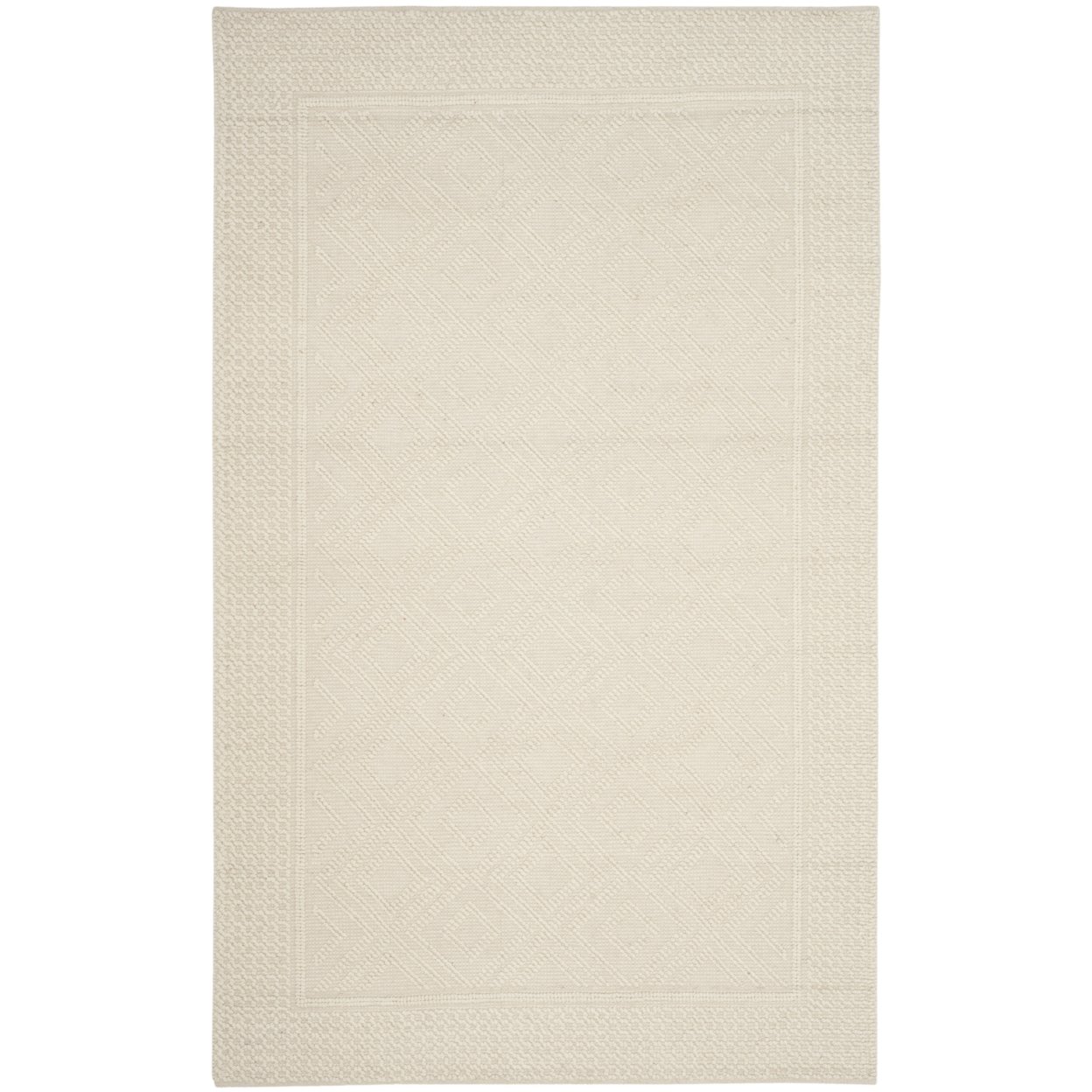 SAFAVIEH Vermont Collection VRM212A Handwoven Ivory Rug - 4 X 6