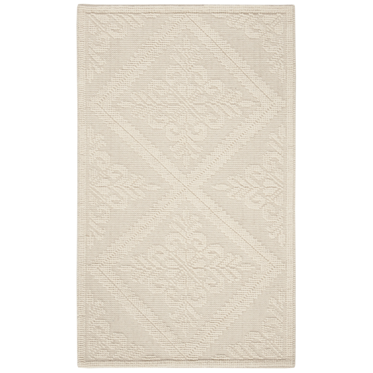 SAFAVIEH Vermont Collection VRM306A Handwoven Ivory Rug - 2-3 X 8