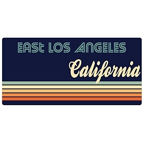 East Los Angeles California 5 X 2.5-Inch Fridge Magnet Retro Design