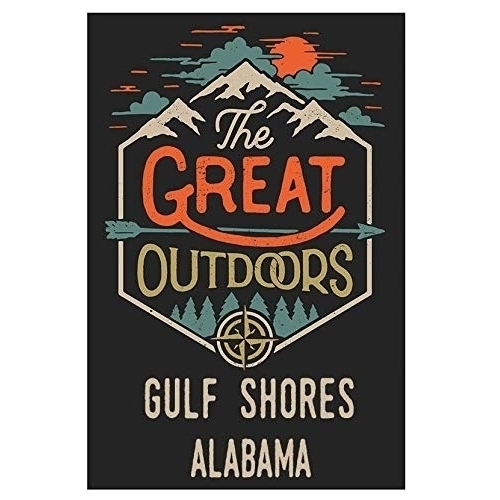Gulf Shores Alabama Souvenir 2x3-Inch Fridge Magnet The Great Outdoors