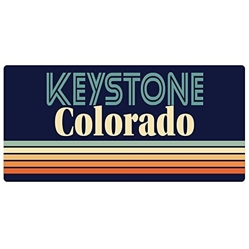 Keystone Colorado 5 X 2.5-Inch Fridge Magnet Retro Design