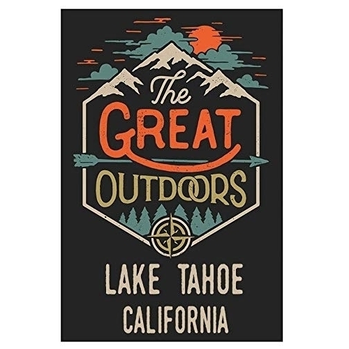 Lake Tahoe California Souvenir 2x3-Inch Fridge Magnet The Great Outdoors