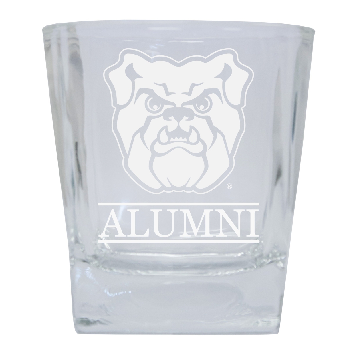 Butler Bulldogs Etched Alumni 5 Oz Shooter Glass Tumbler 2-Pack
