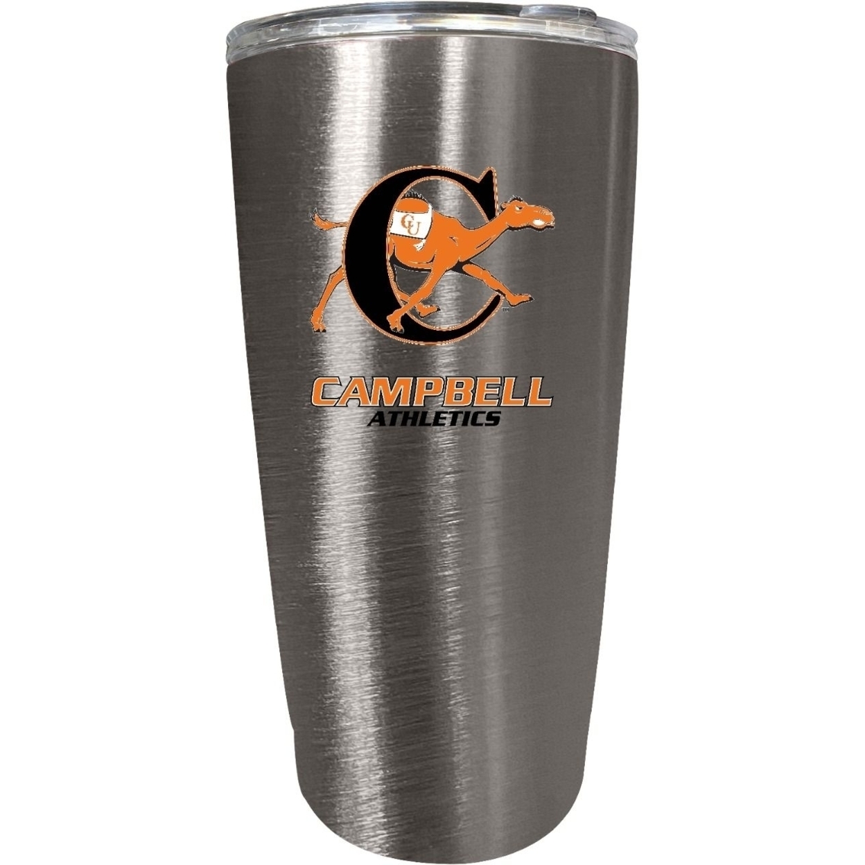 Campbell University Fighting Camels 16 Oz Insulated Stainless Steel Tumbler Colorless