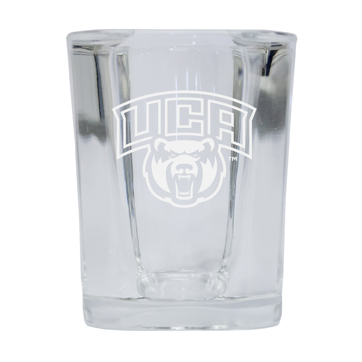 Central Arkansas Bears Etched Square Shot Glass