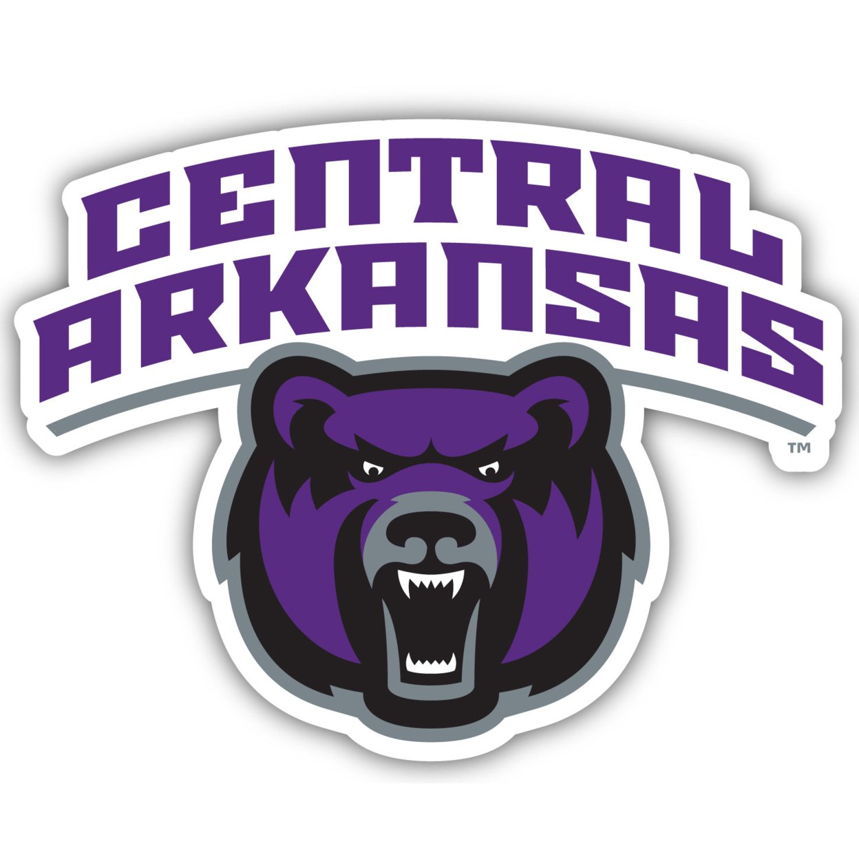 Central Arkansas Bears 4 Inch Vinyl Decal Sticker