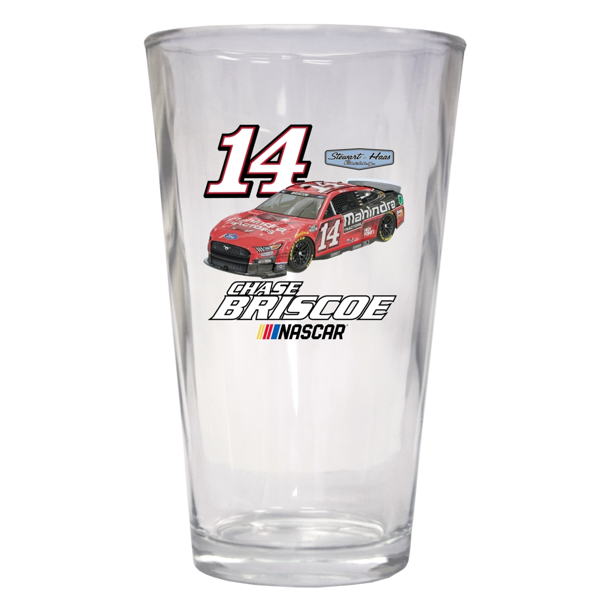 Chase Briscoe 16 Oz Pint Glass Car Design New For 2022