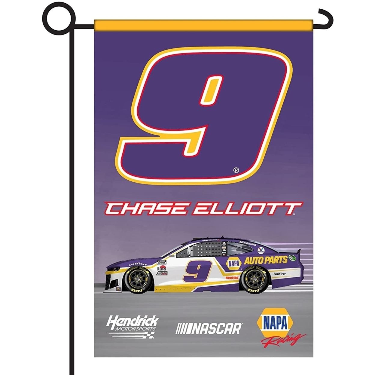Chase Elliott #9 NASCAR Cup Series Garden Flag New For 2021
