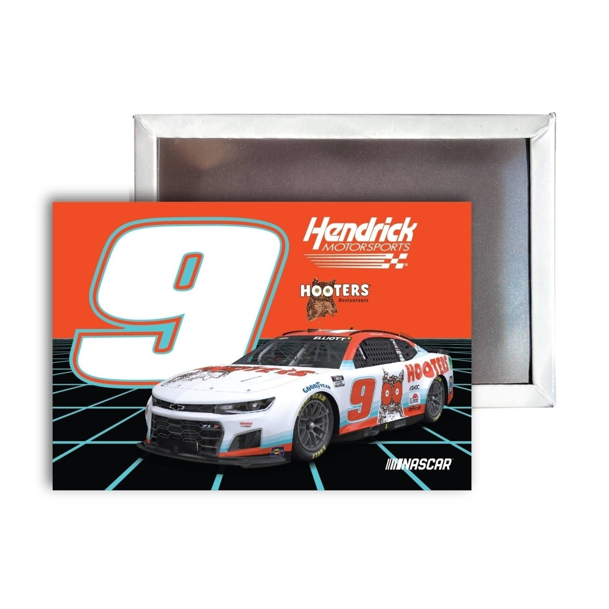 Chase Elliott Hooters #9 Nascar 2.5X3.5 Refrigerator Magnet New For 2022