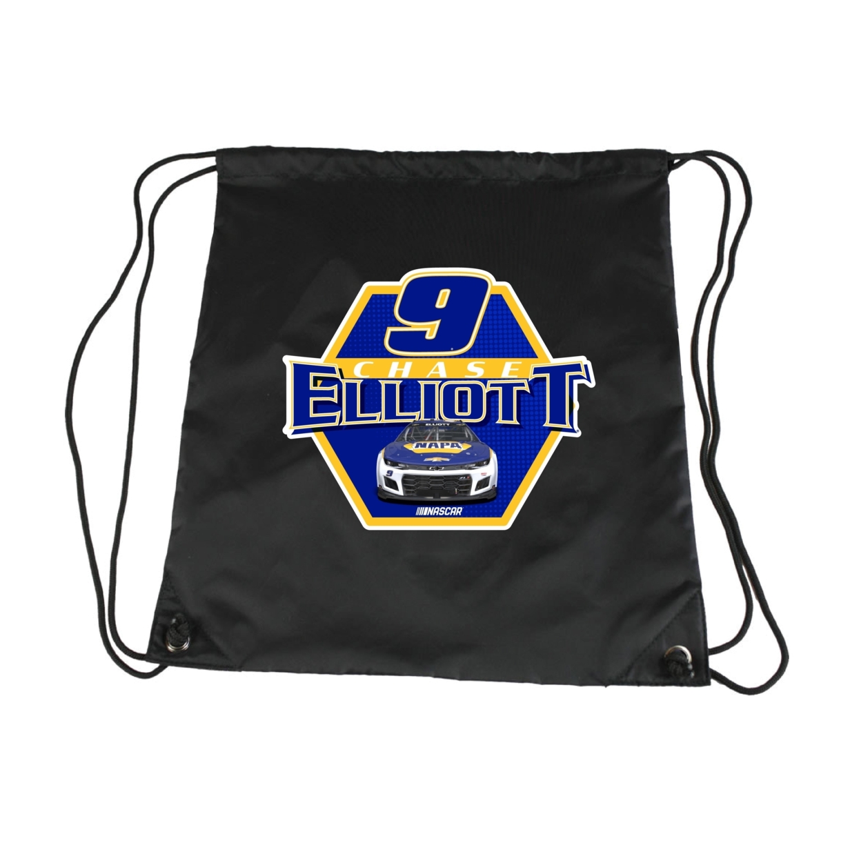 #9 Chase Elliott Officially Licensed Nascar Cinch Bag With Drawstring