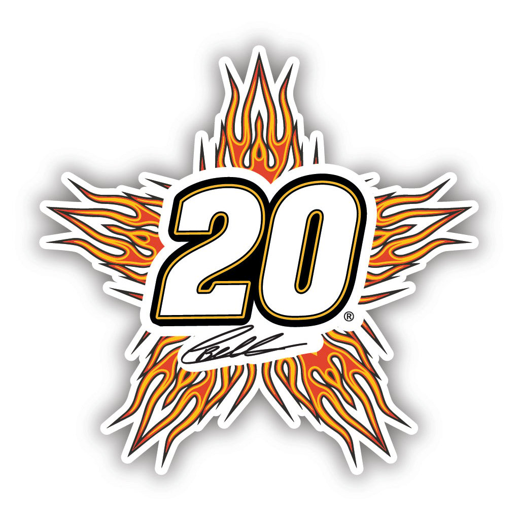 Christopher Bell #20 NASCAR Cup Series 3 Laser Cut Decal