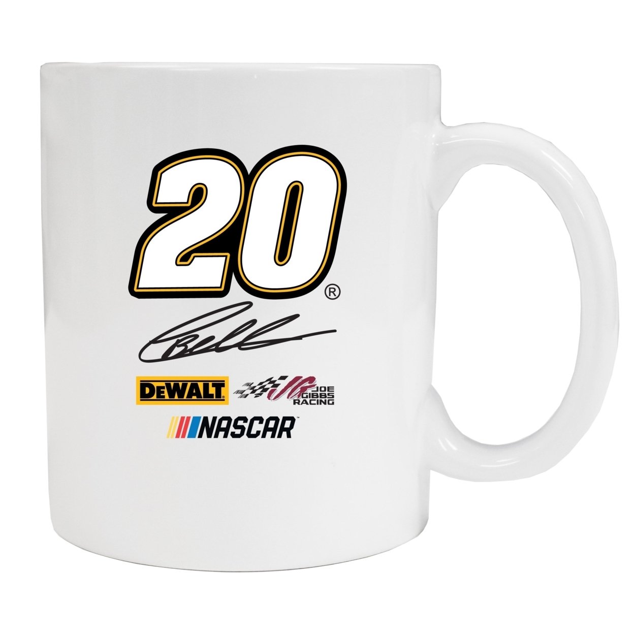 Christopher Bell #20 NASCAR Cup Series 8oz Ceramic Mug