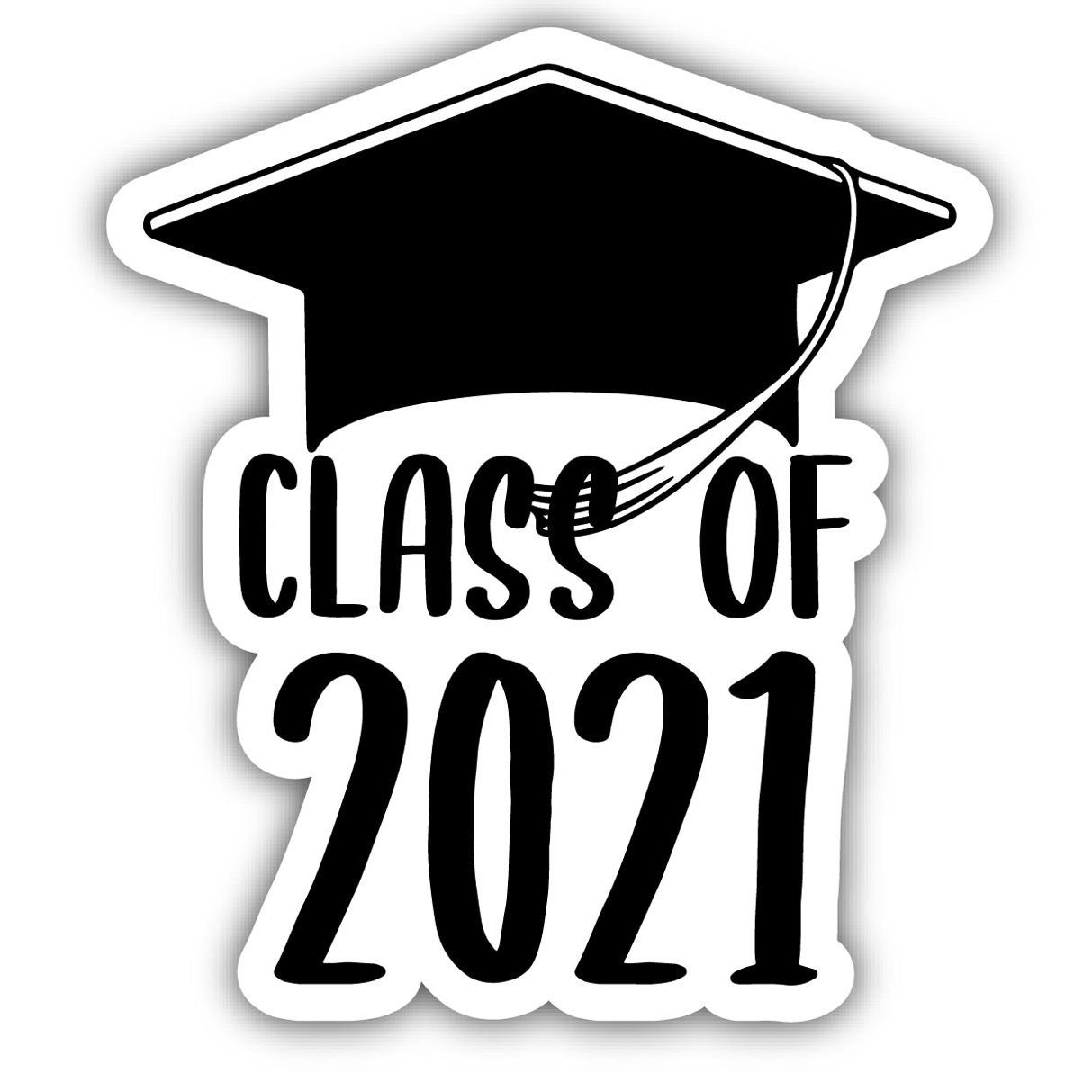 Class Of 2021 Grad Gift 4 Decal