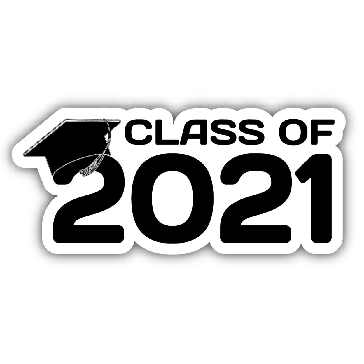Class Of 2021 Grad Decal