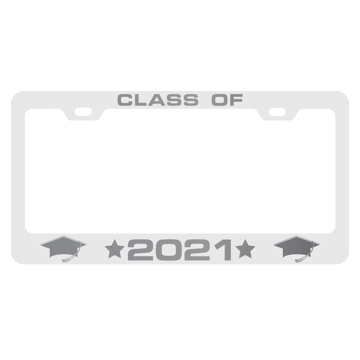 Class Of 2021 Grad License Plate Frame