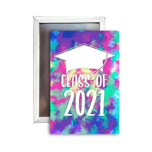 Class Of 2021 Graduation 2x3 Fridge Magnet