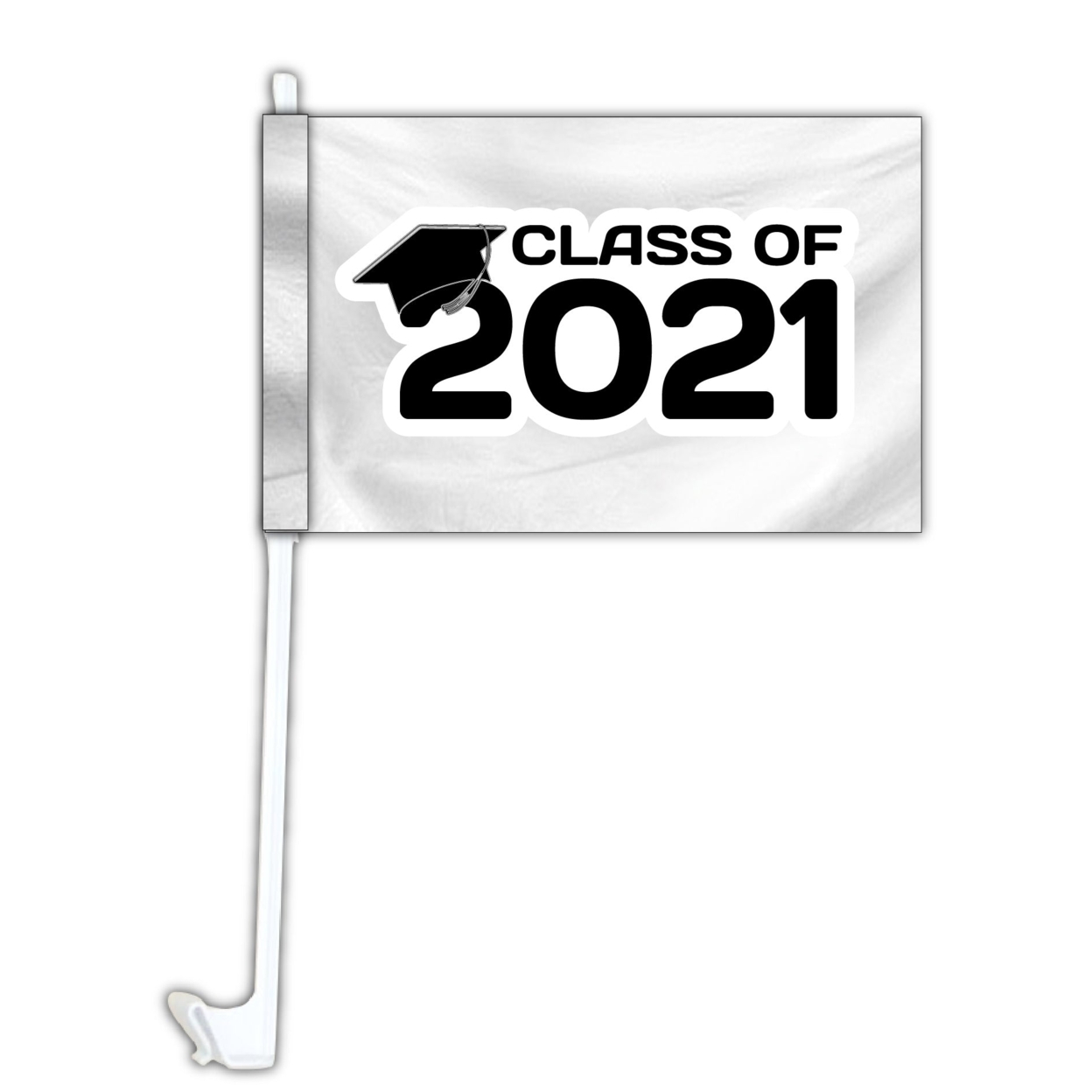 Class Of 2021 Graduation Car Flag Set Of 2