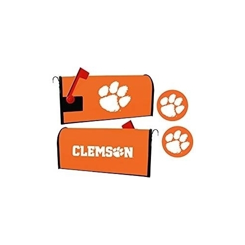Clemson Tigers Magnetic Mailbox Cover & Sticker Set