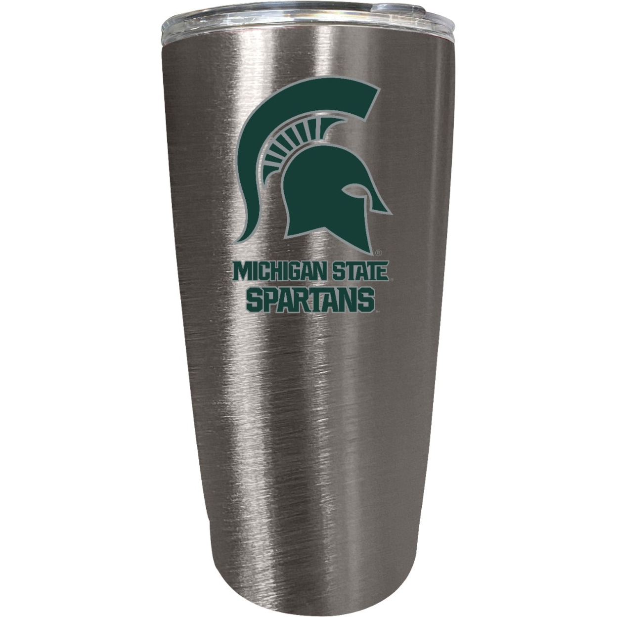 Michigan State Spartans 16 Oz Insulated Stainless Steel Tumbler Colorless