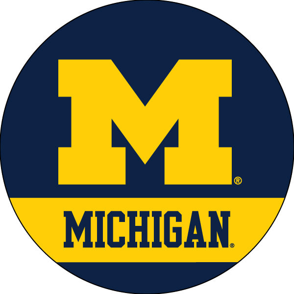 Michigan Wolverines Paper Coaster 4 Pack