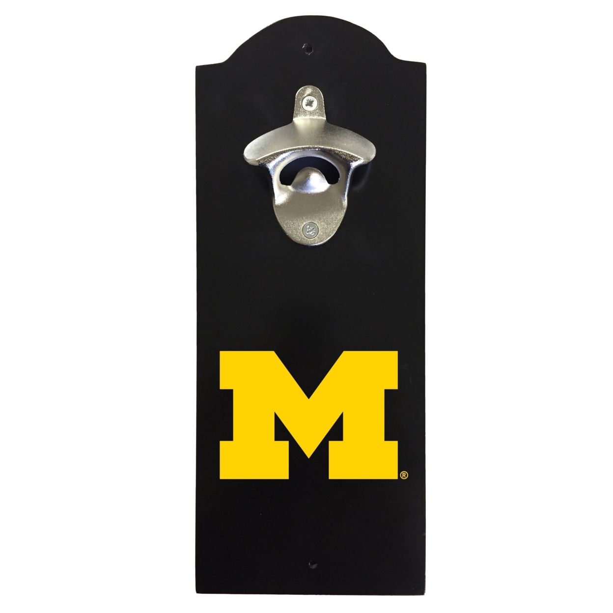 Michigan Wolverines Wall Mounted Bottle Opener