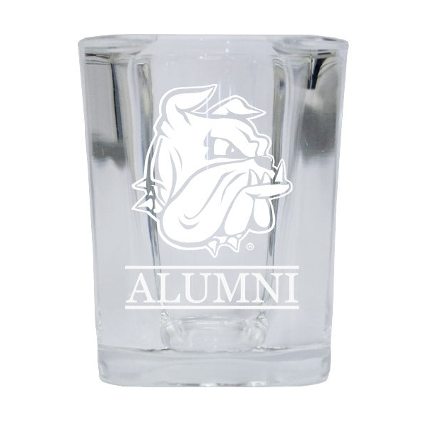 Minnesota Duluth Bulldogs Alumni Etched Square Shot Glass