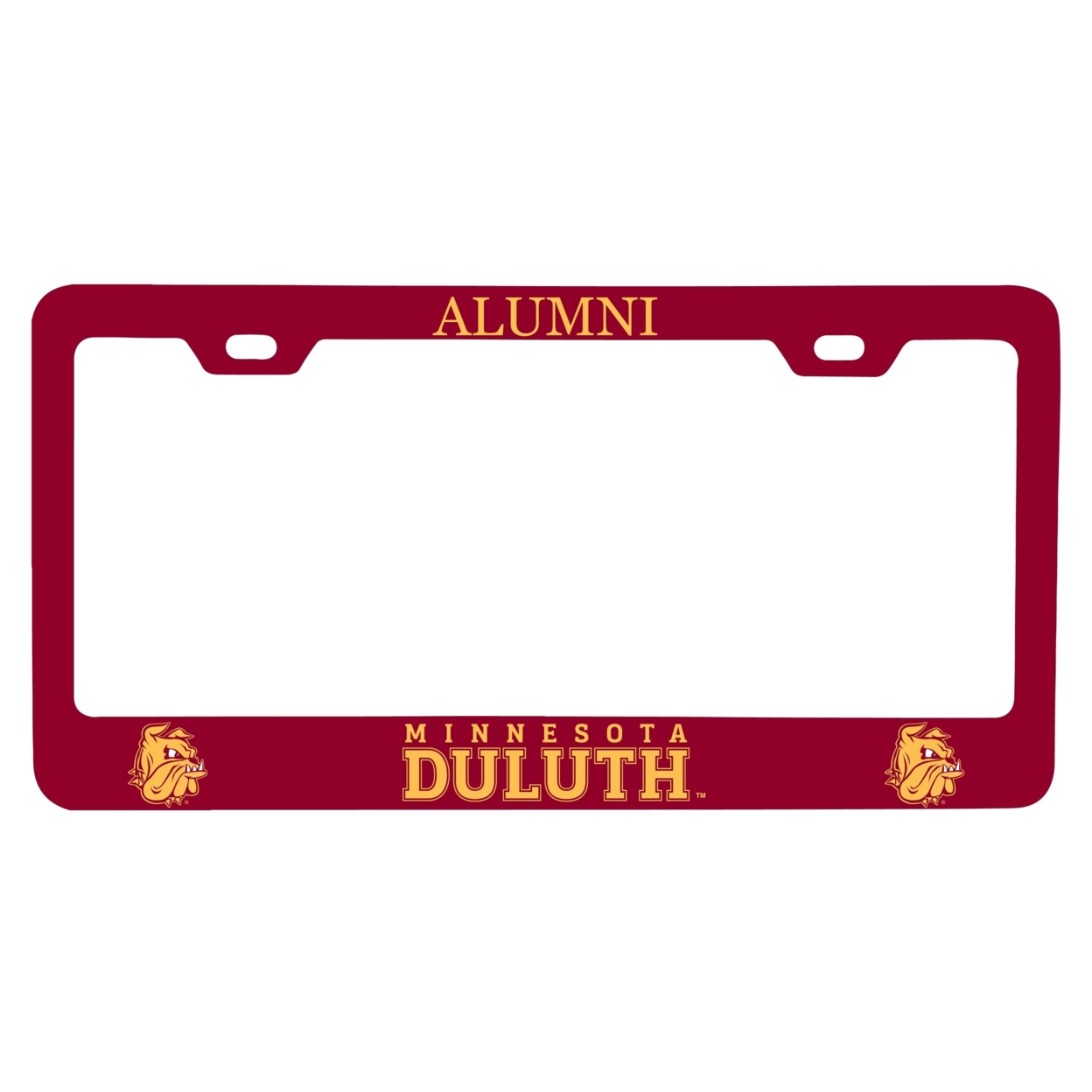 Minnesota Duluth Bulldogs Alumni License Plate Frame