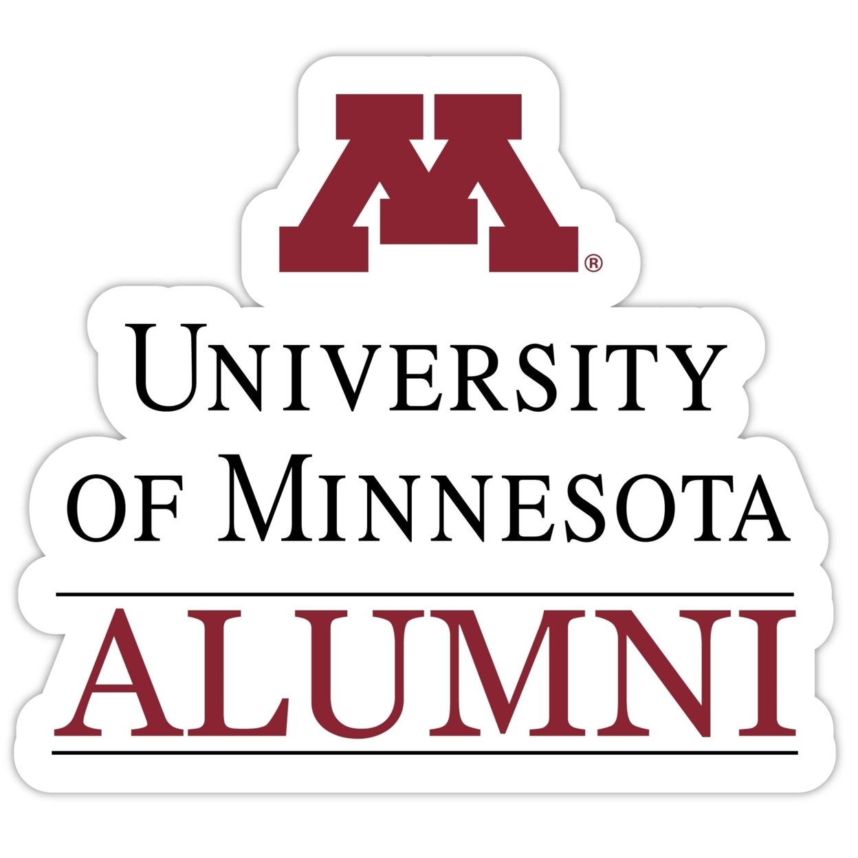 Minnesota Gophers Alumni 4 Sticker